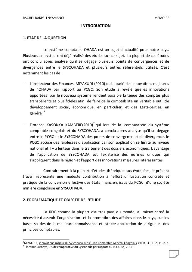 TÉLÉCHARGER LE PLAN SYSCOA